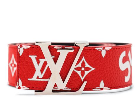 lv x supreme belt cheap|louis vuitton supreme red belt.